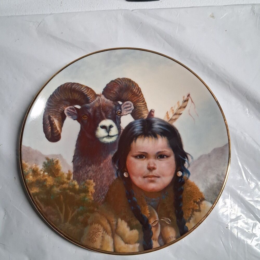 Noble Companions Plate Gregory Perillo 1986 Vague Shadows #3763D 8.5